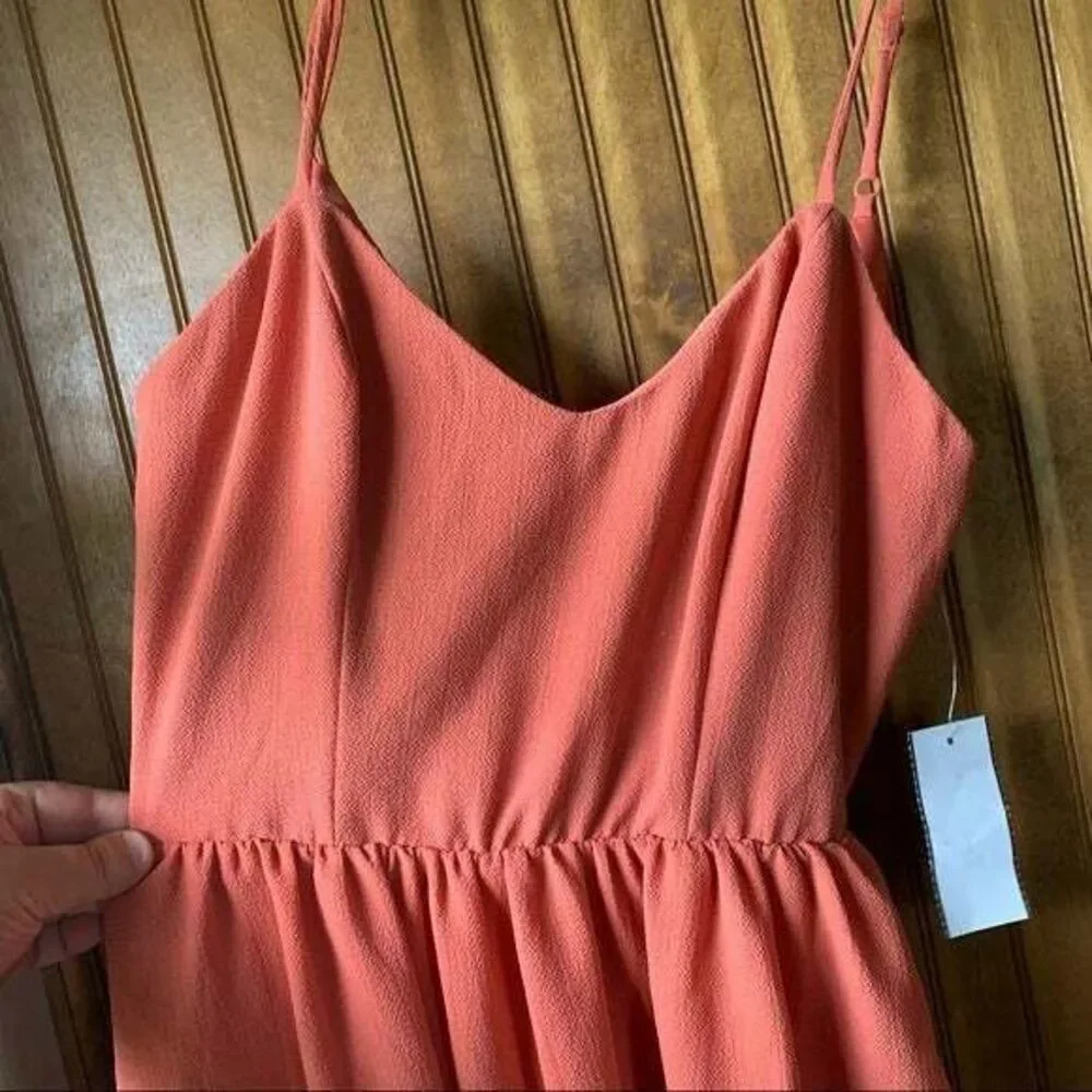 B. Darlin NWT Fit and Flare Open-Back Dress Junior's  Size 11/12